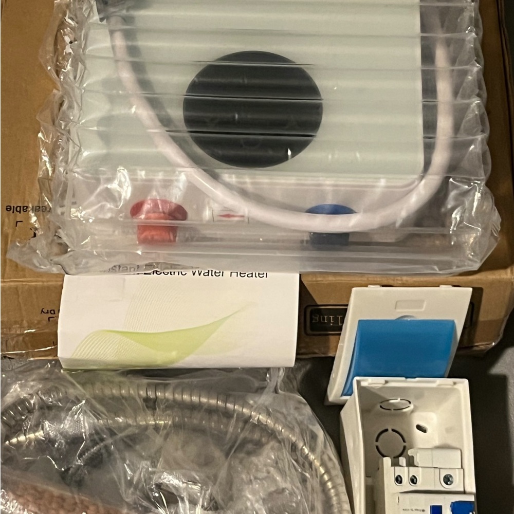 Compact Electric Water Heater - White